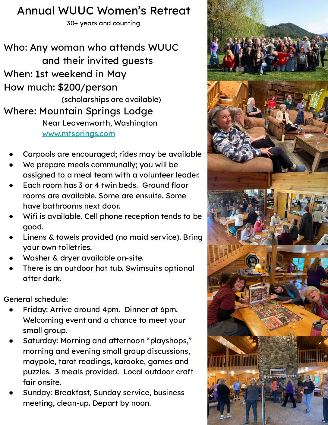 Women's Retreat [os]